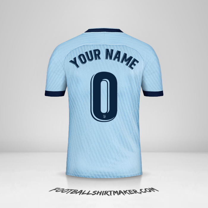 Shirt Atletico Madrid 2019/20 III -  your name - 0