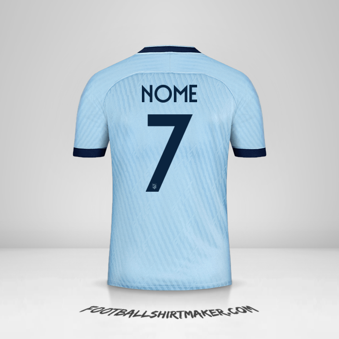 Maglia Atletico Madrid Cup 2019/20 Terza -  nome - 7