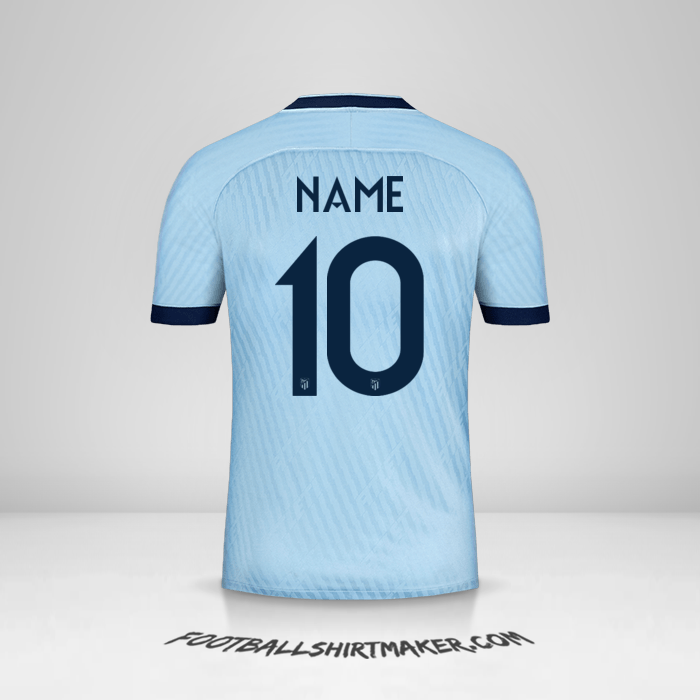 Jersey Atletico Madrid Cup 2019/20 Third -  name - 10