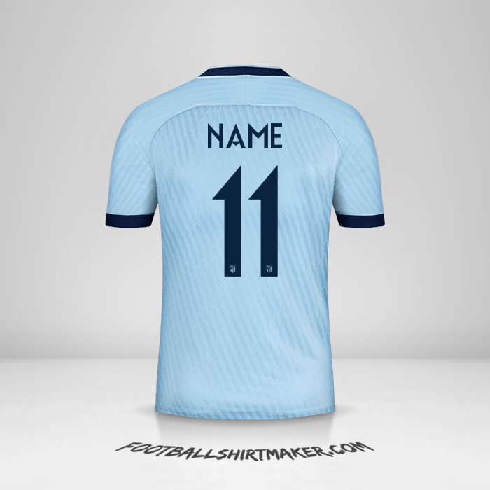 Shirt Atletico Madrid Cup 2019/20 Third -  name - 11