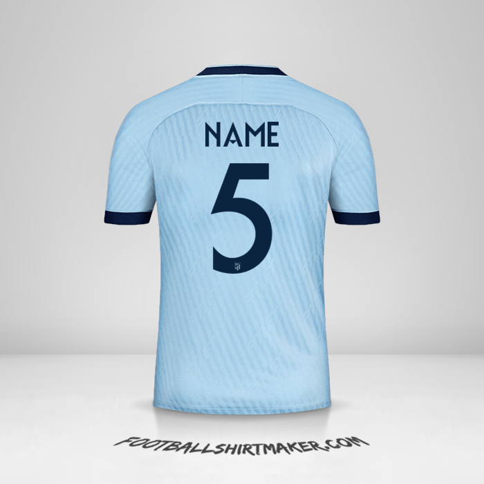 Shirt Atletico Madrid Cup 2019/20 Third -  name - 5
