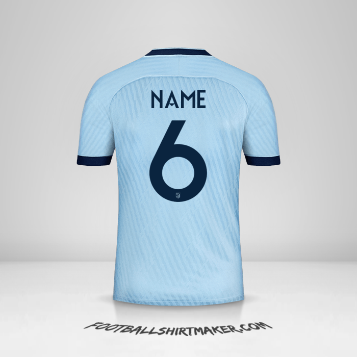 Shirt Atletico Madrid Cup 2019/20 Third -  name - 6