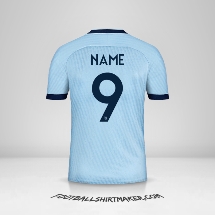 Shirt Atletico Madrid Cup 2019/20 Third -  name - 9