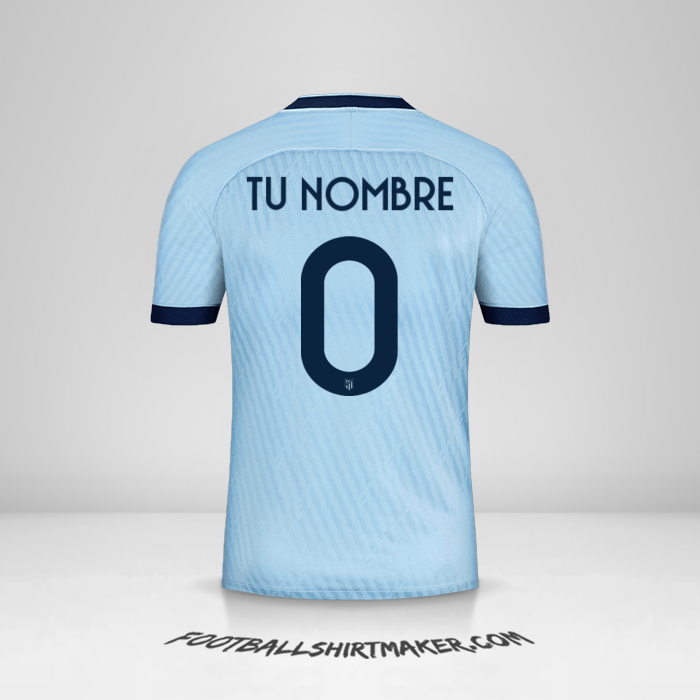 Camiseta Atletico Madrid Cup 2019/20 III -  tu nombre - 0