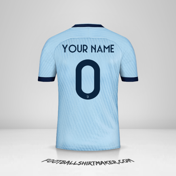 Shirt Atletico Madrid Cup 2019/20 III -  your name - 0