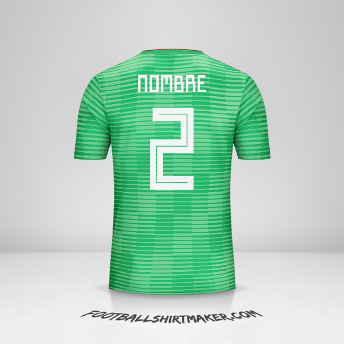 Camiseta Argelia 2018 Visita -  nombre - 2