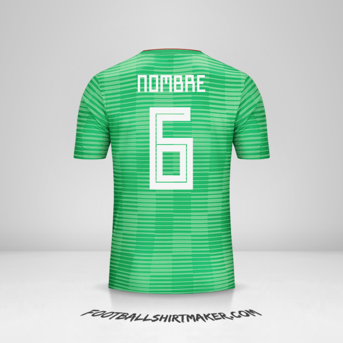 Camiseta Argelia 2018 Visita -  nombre - 6