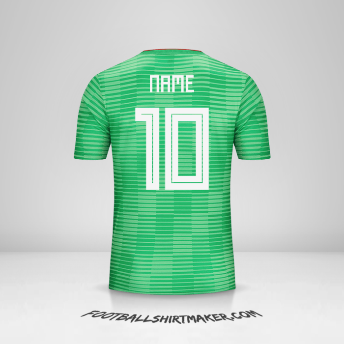 Shirt Algeria 2018 Away -  name - 10