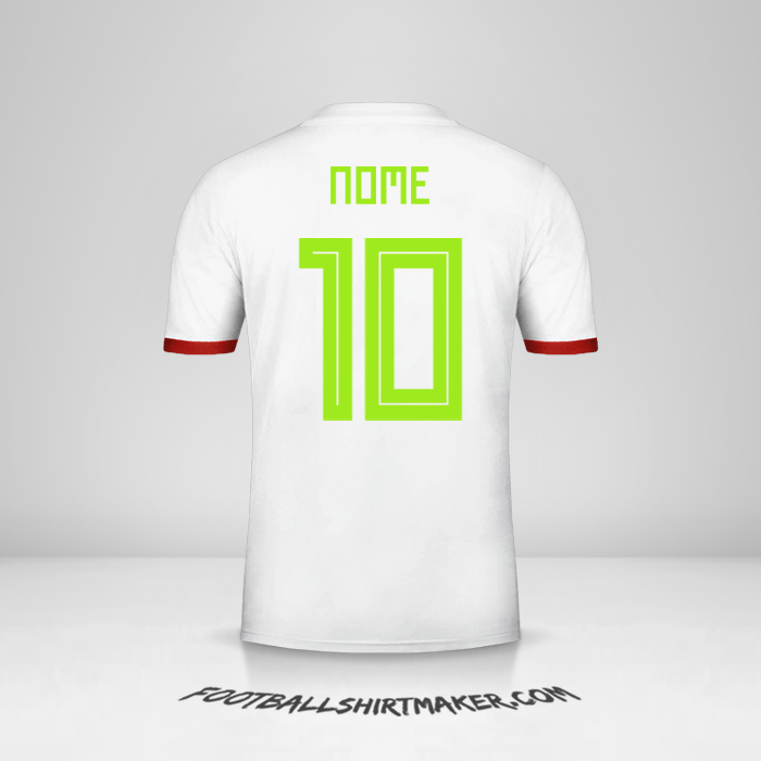 Camisa Argélia 2018 -  nome - 10