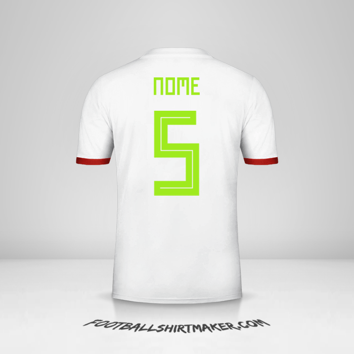 Camisa Argélia 2018 -  nome - 5