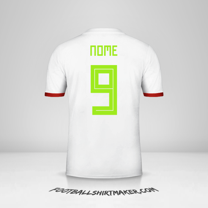 Camisa Argélia 2018 -  nome - 9