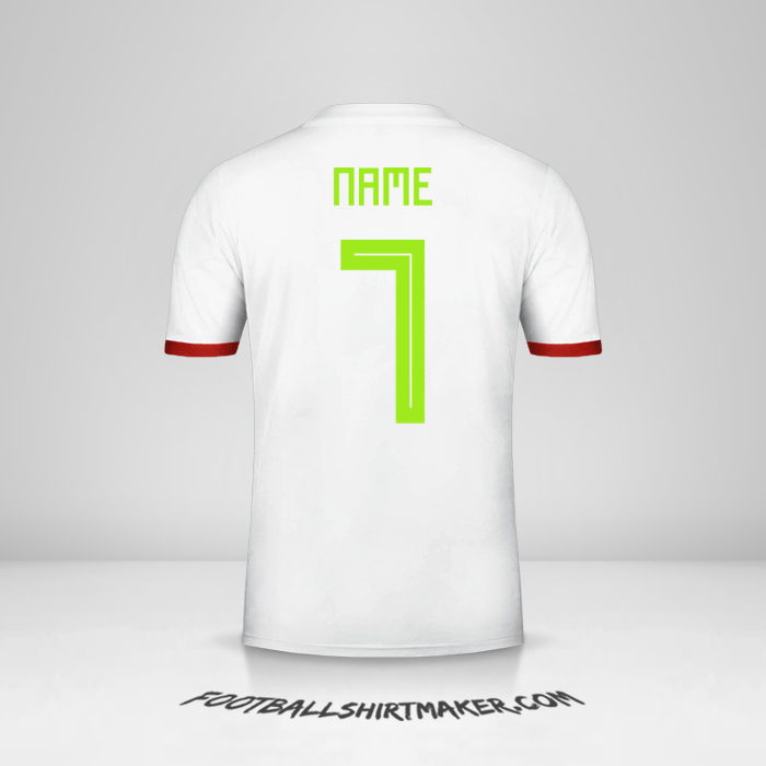 Shirt Algeria 2018 -  name - 7