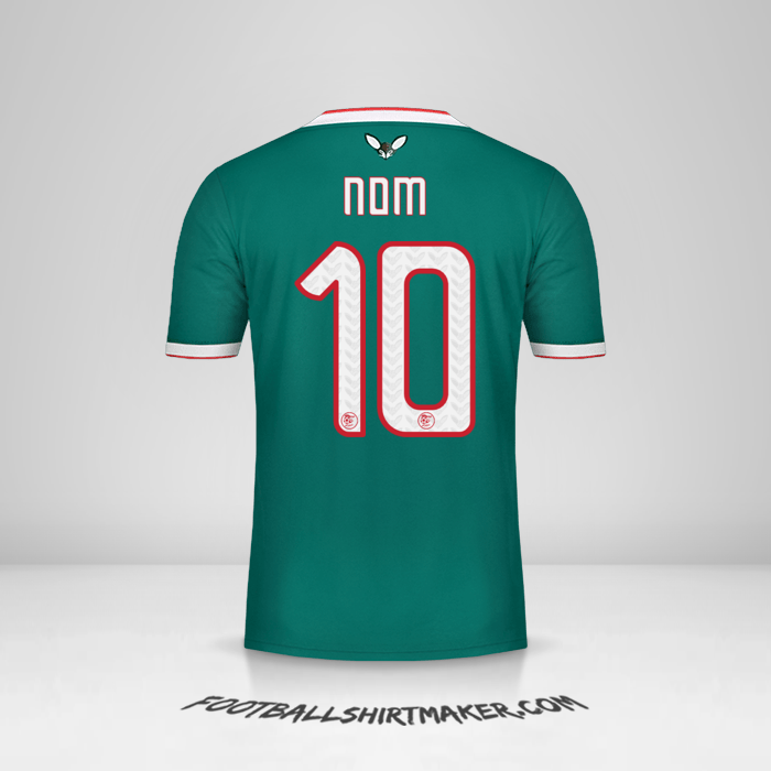 Maillot Algérie 2019 Extérieur -  nom - 10