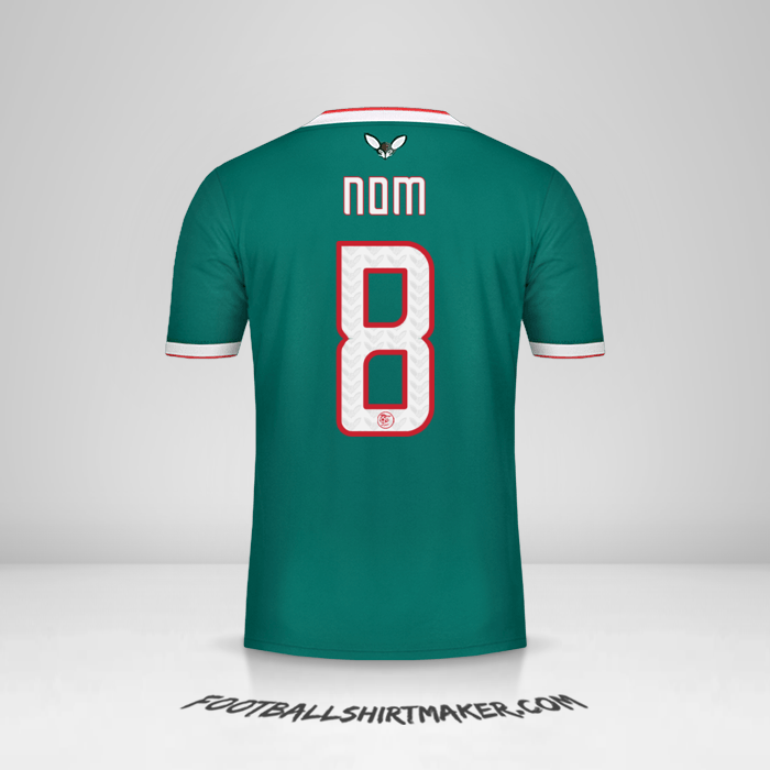 Maillot Algérie 2019 Extérieur -  nom - 8