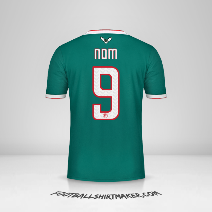 Maillot Algérie 2019 Extérieur -  nom - 9
