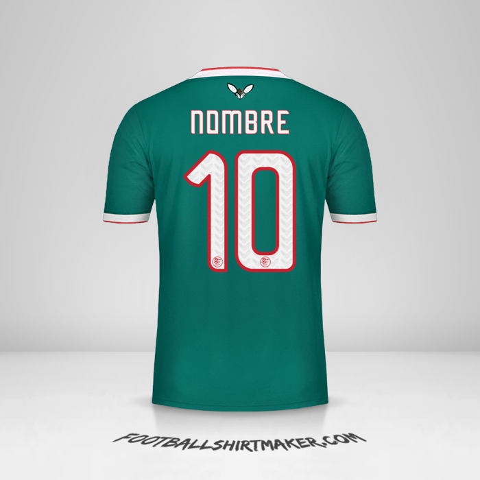 Jersey Argelia 2019 Visita -  nombre - 10