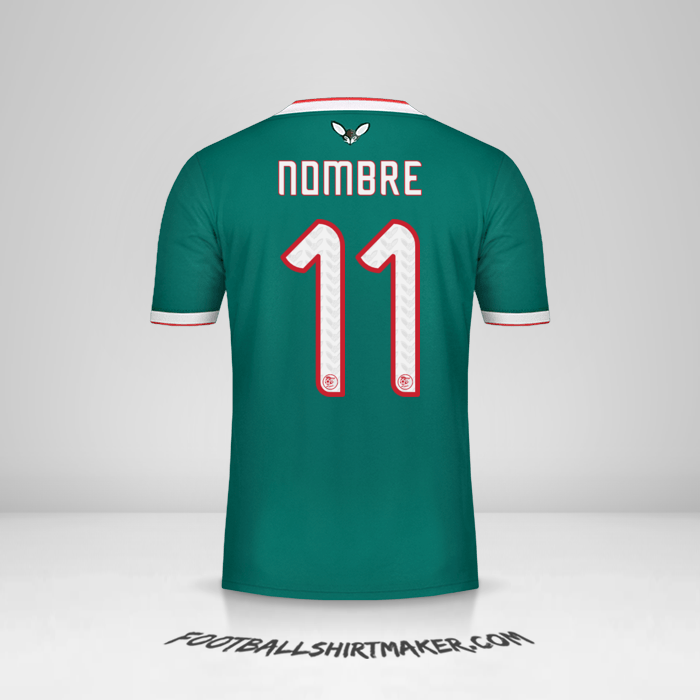 Jersey Argelia 2019 Visita -  nombre - 11