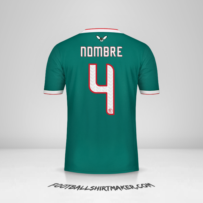 Jersey Argelia 2019 Visita -  nombre - 4