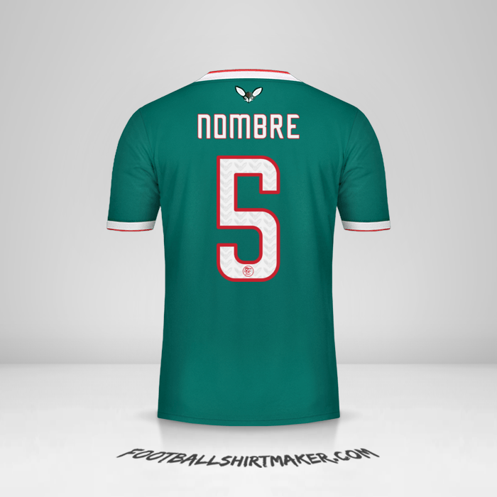 Jersey Argelia 2019 Visita -  nombre - 5