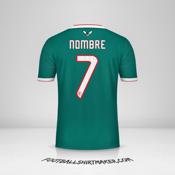 Jersey Argelia 2019 Visita -  nombre - 7