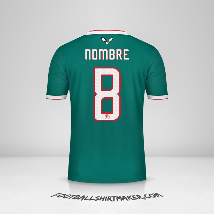Jersey Argelia 2019 Visita -  nombre - 8