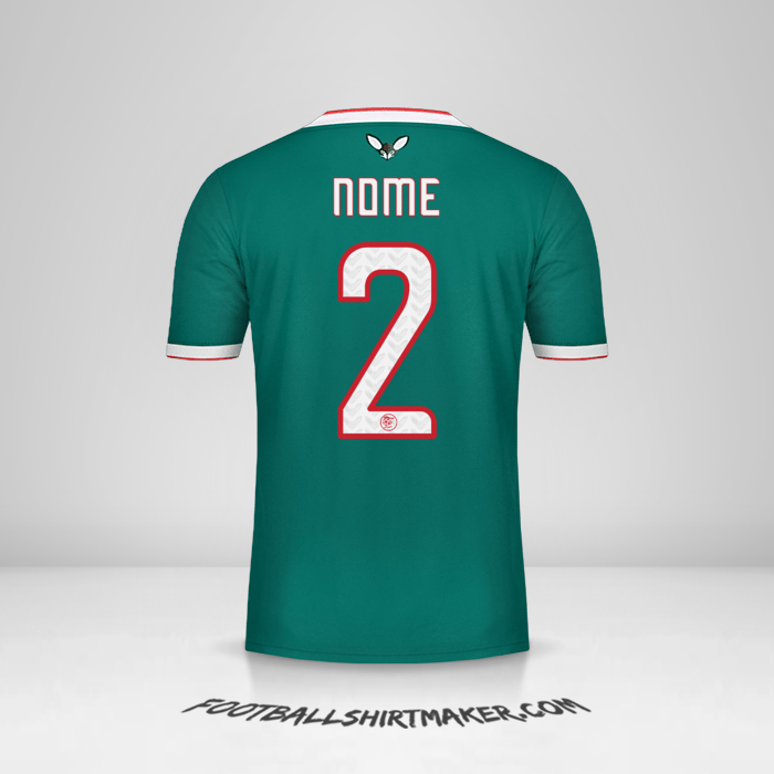 Maglia Algeria 2019 Seconda -  nome - 2
