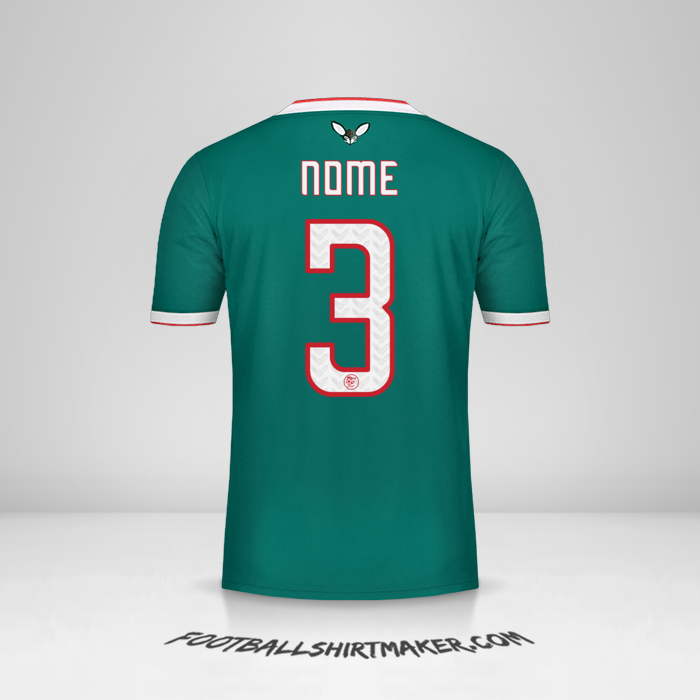Camisa Argélia 2019 Alternativa -  nome - 3