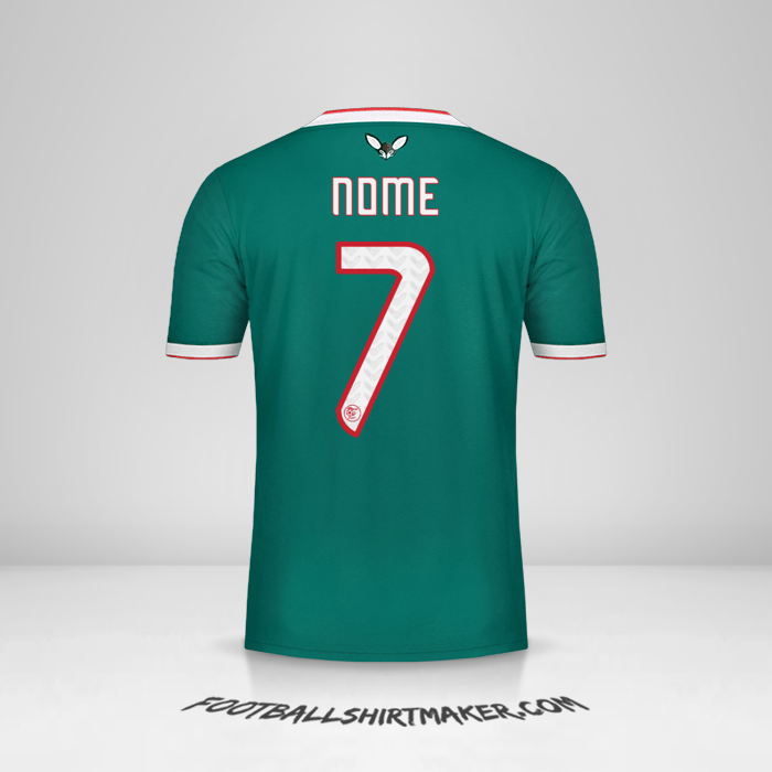 Camisola Argélia 2019 Alternativa -  nome - 7