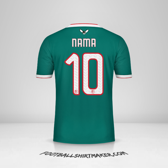 Jersey Aljazair 2019 Alternatif -  nama - 10