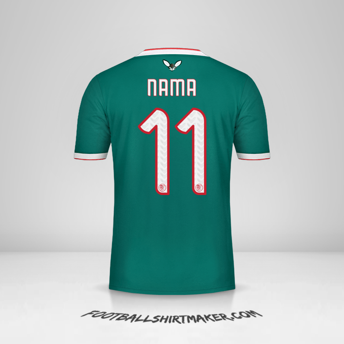 Jersey Aljazair 2019 Alternatif -  nama - 11