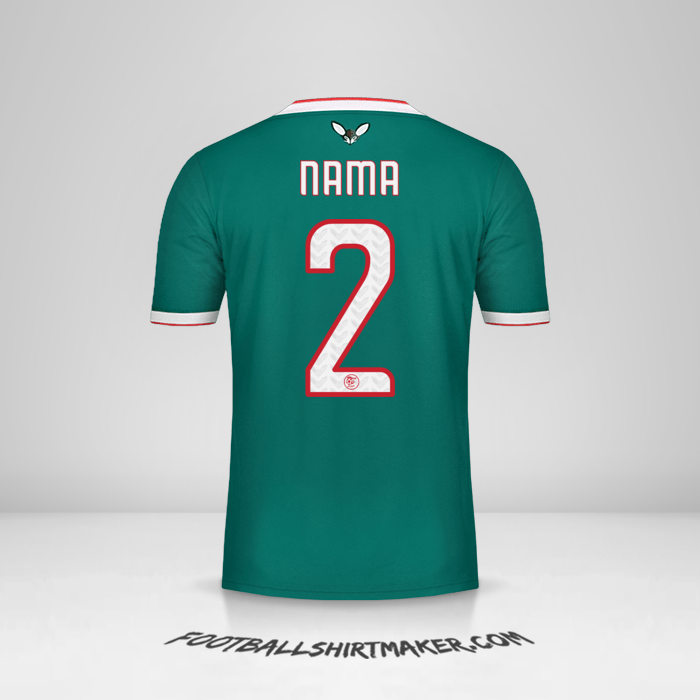 Jersey Aljazair 2019 Alternatif -  nama - 2