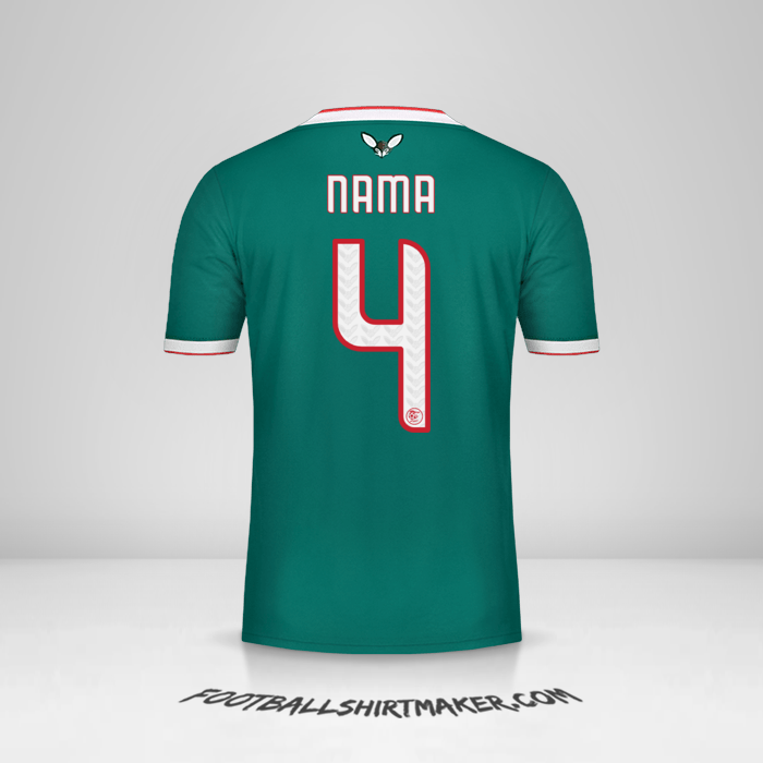 Jersey Aljazair 2019 Alternatif -  nama - 4