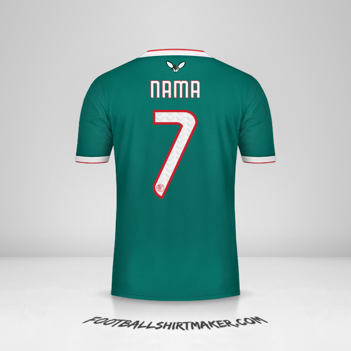 Jersey Aljazair 2019 Alternatif -  nama - 7