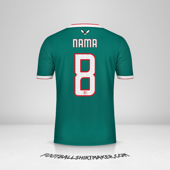 Jersey Aljazair 2019 Alternatif -  nama - 8