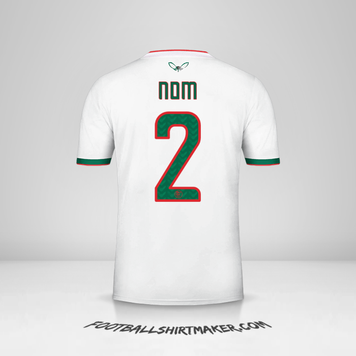 Maillot Algérie 2019 -  nom - 2