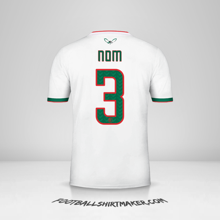 Maillot Algérie 2019 -  nom - 3
