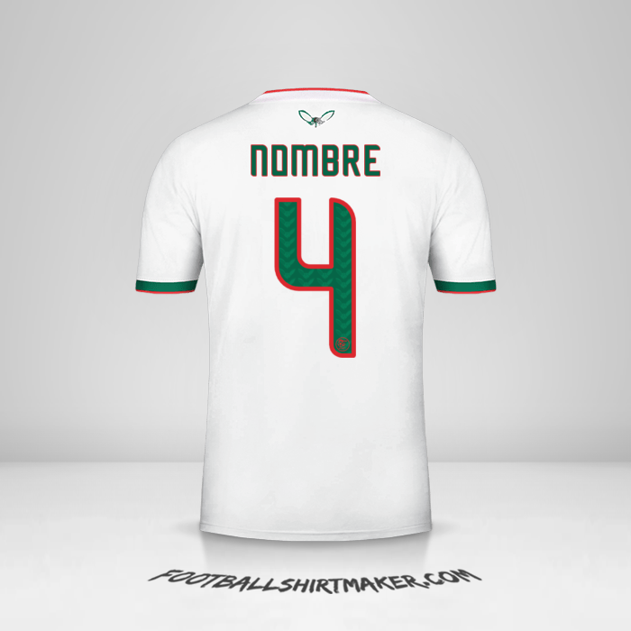 Camiseta Argelia 2019 -  nombre - 4