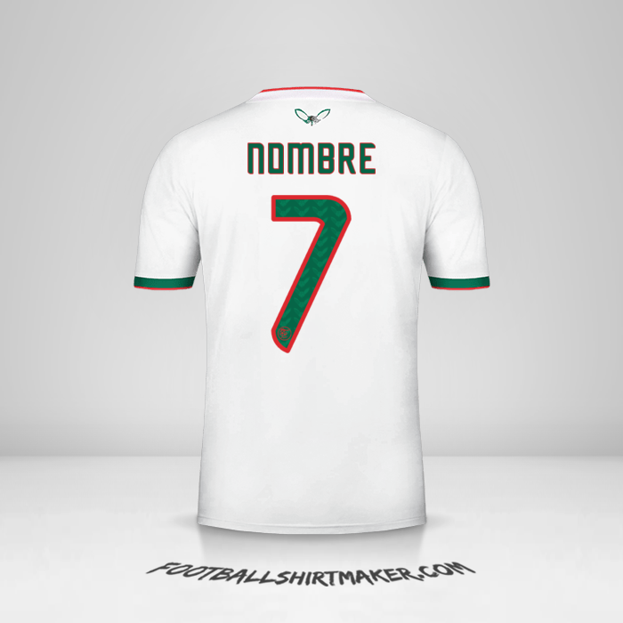 Jersey Argelia 2019 -  nombre - 7