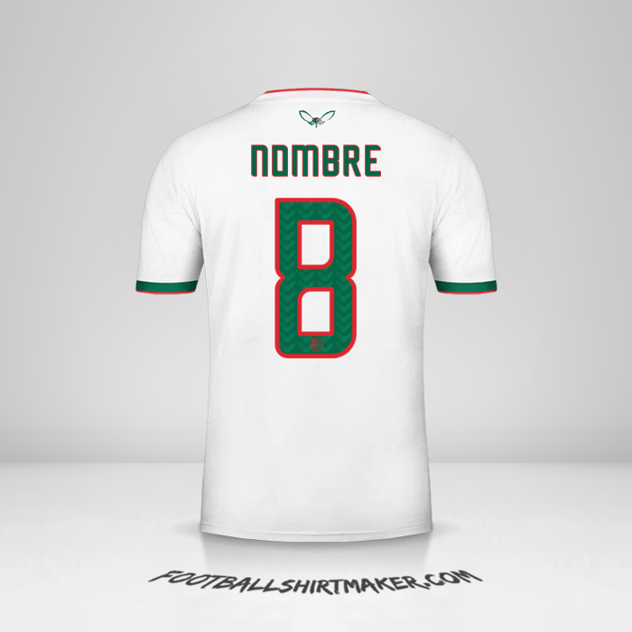 Jersey Argelia 2019 -  nombre - 8