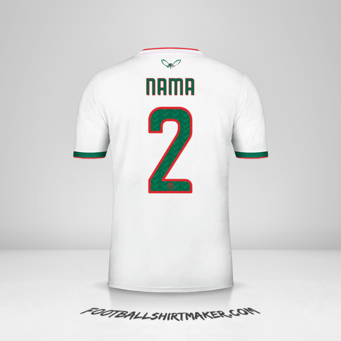 Jersey Aljazair 2019 -  nama - 2