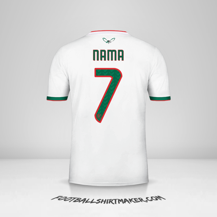 Jersey Aljazair 2019 -  nama - 7