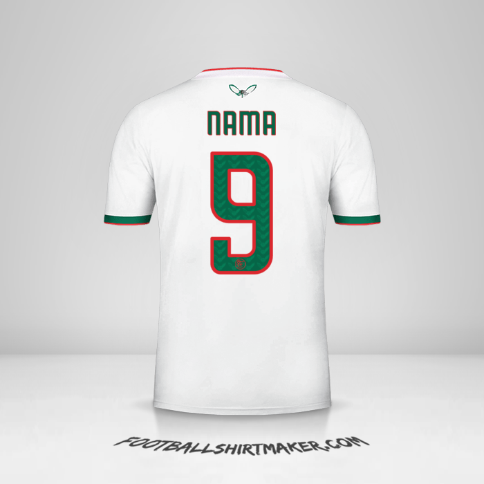 Jersey Aljazair 2019 -  nama - 9