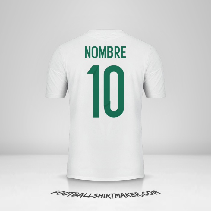 Camiseta Argelia 2015 -  nombre - 10