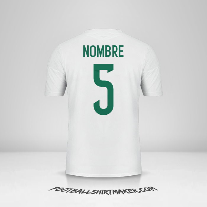 Jersey Argelia 2015 -  nombre - 5