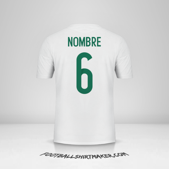 Camiseta Argelia 2015 -  nombre - 6