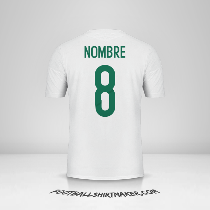 Jersey Argelia 2015 -  nombre - 8