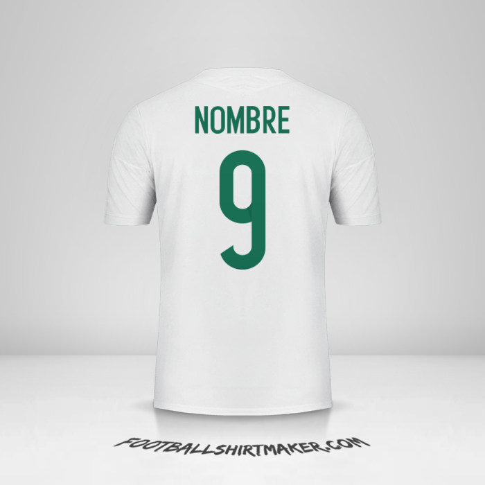 Camiseta Argelia 2015 -  nombre - 9
