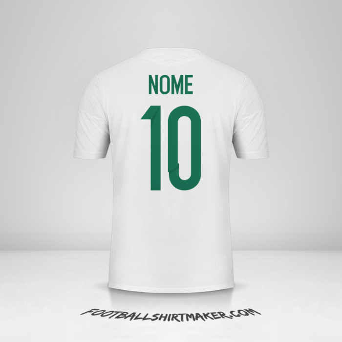 Camisa Argélia 2015 -  nome - 10