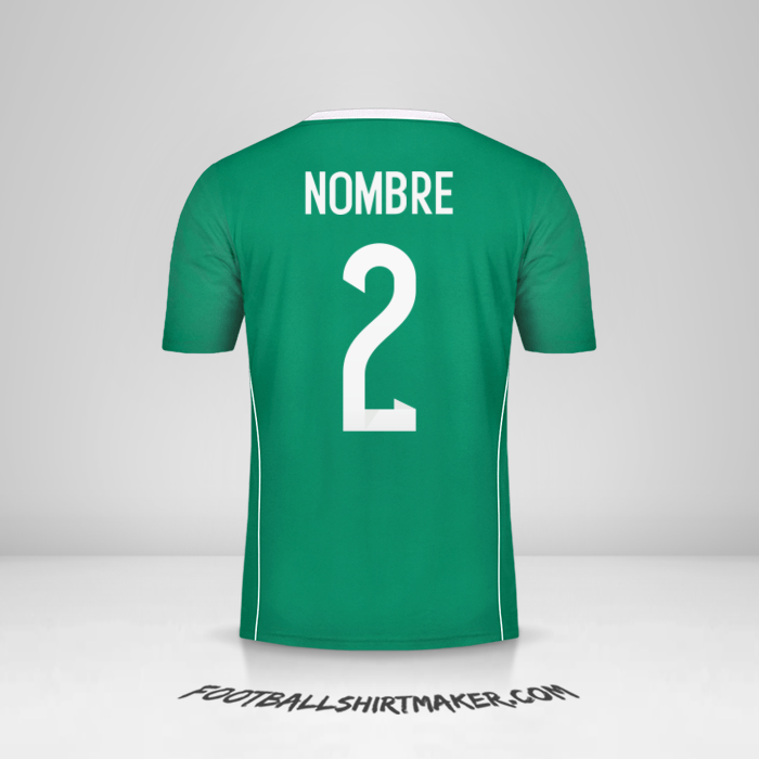 Camiseta Argelia 2015 Visita -  nombre - 2