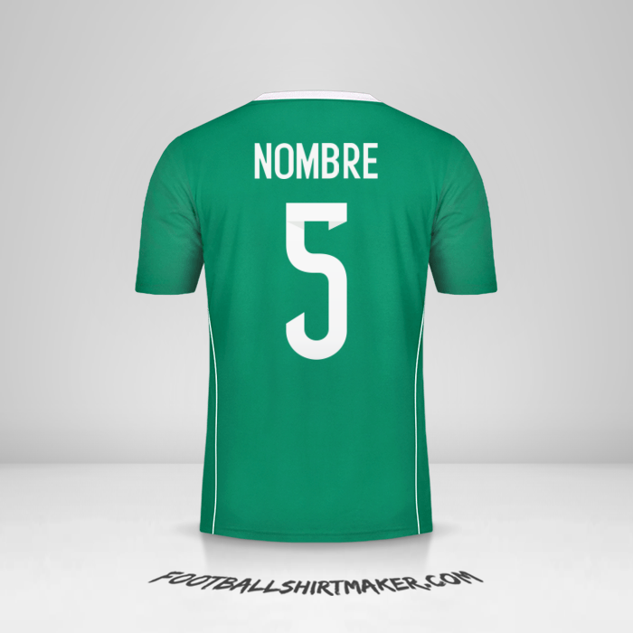 Jersey Argelia 2015 Visita -  nombre - 5